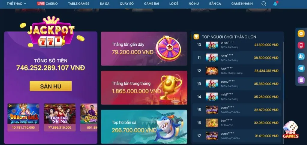 Thưởng chào mừng vang88